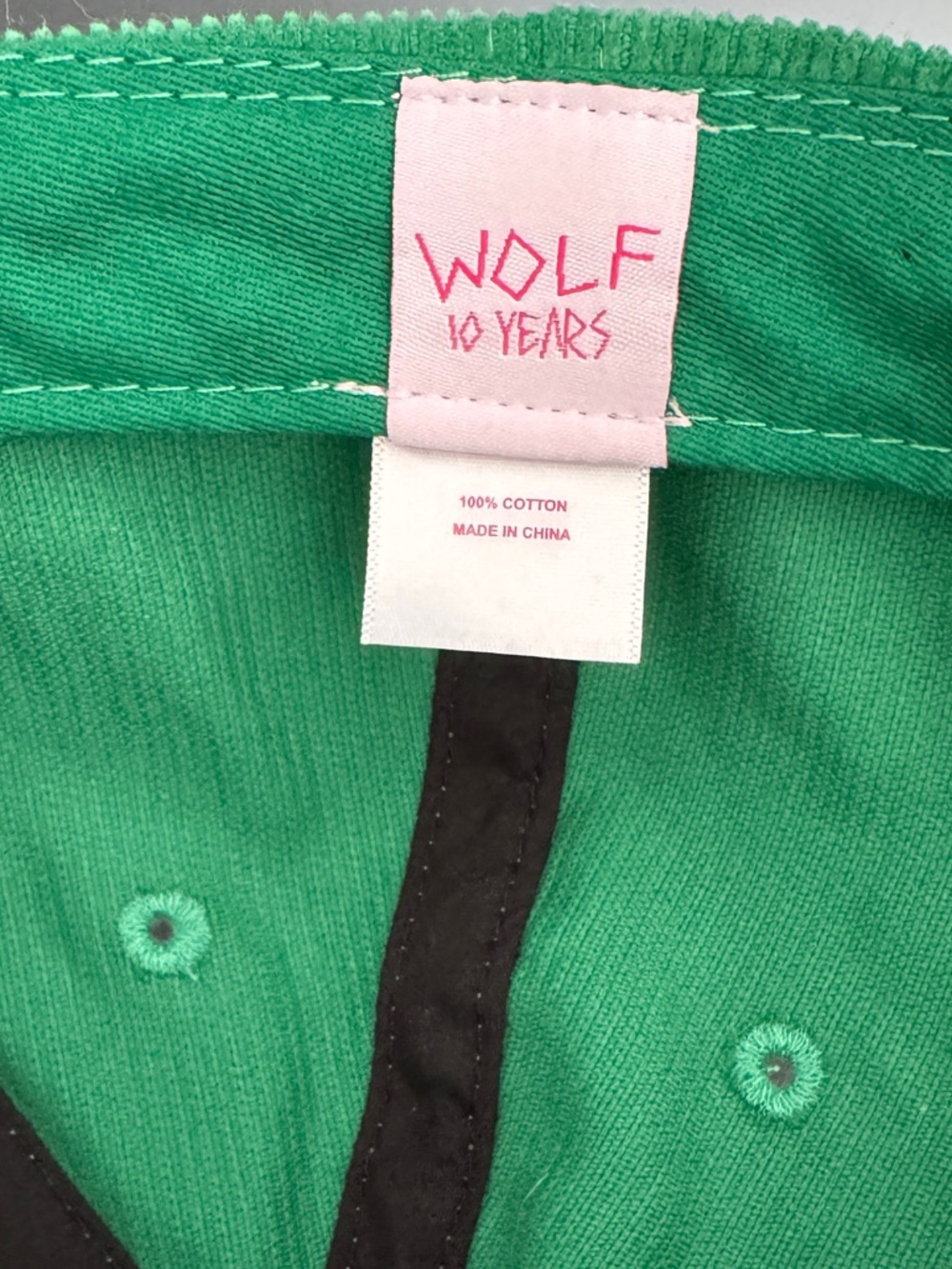 “Golf” WANG Tyler the Creator Green Corduroy Hat/Snapback - Picture 9 of 9